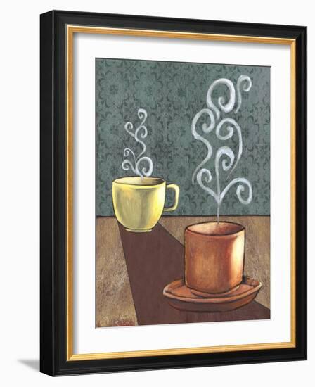 Good Morning Mugs II-Grace Popp-Framed Art Print