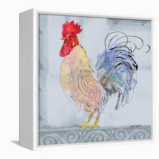 Good Morning Rooster II-Gregory Gorham-Framed Stretched Canvas