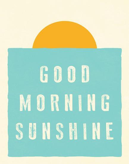 Good Morning Sunshine-Kindred Sol Collective-Framed Print Mount