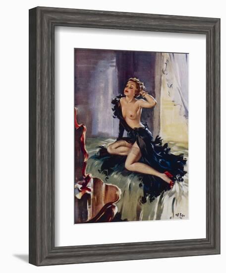 Good Morning!-David Wright-Framed Art Print