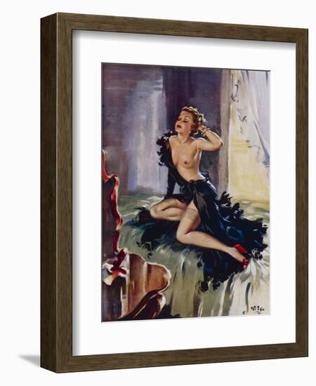 Good Morning!-David Wright-Framed Art Print