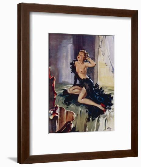 Good Morning!-David Wright-Framed Art Print