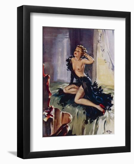 Good Morning!-David Wright-Framed Art Print