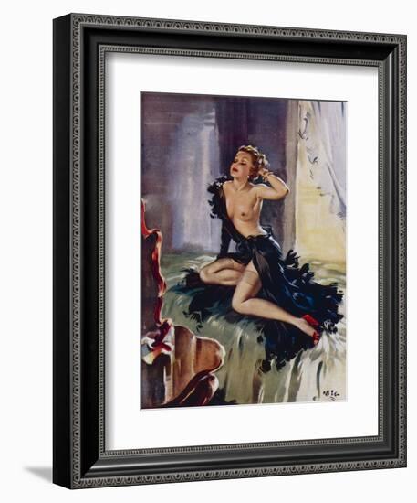 Good Morning!-David Wright-Framed Art Print