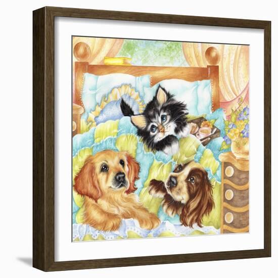 Good Morning!-Karen Middleton-Framed Giclee Print