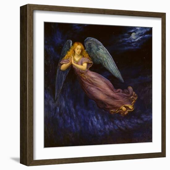 Good Night Angel-Edgar Jerins-Framed Giclee Print