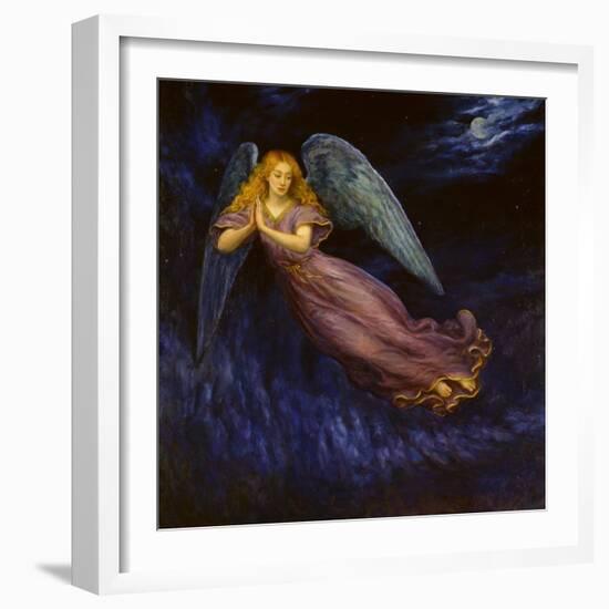 Good Night Angel-Edgar Jerins-Framed Giclee Print