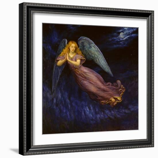 Good Night Angel-Edgar Jerins-Framed Giclee Print