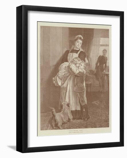 Good-Night, Baby-Robert Barnes-Framed Giclee Print