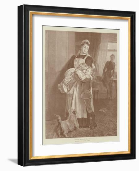 Good-Night, Baby-Robert Barnes-Framed Giclee Print