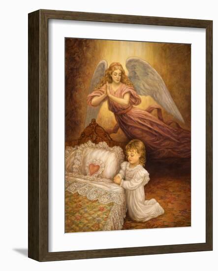 Good Night Prayer-Edgar Jerins-Framed Giclee Print