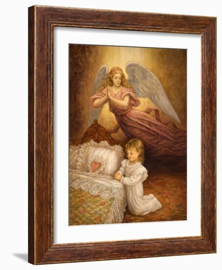 Good Night Prayer-Edgar Jerins-Framed Giclee Print