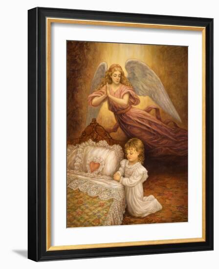 Good Night Prayer-Edgar Jerins-Framed Giclee Print