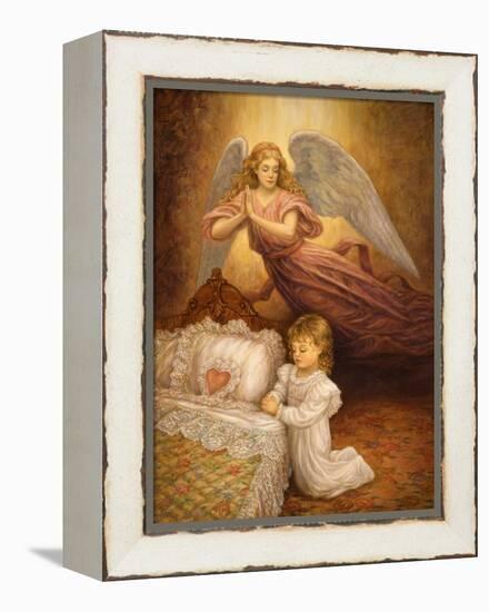 Good Night Prayer-Edgar Jerins-Framed Premier Image Canvas