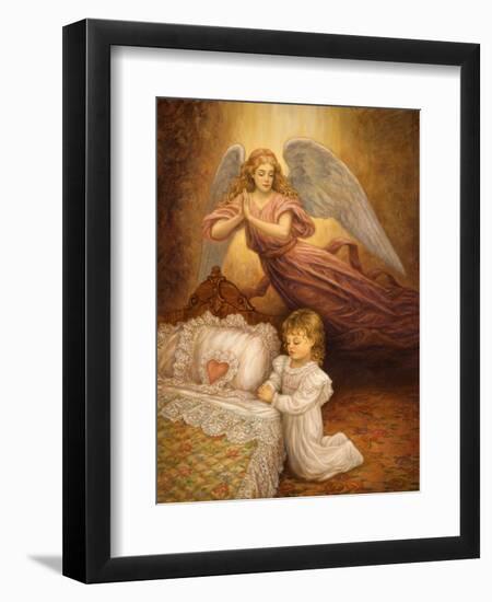 Good Night Prayer-Edgar Jerins-Framed Giclee Print