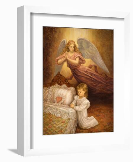 Good Night Prayer-Edgar Jerins-Framed Giclee Print