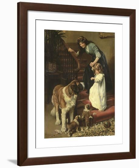 Good-Night-Arthur Elsley-Framed Premium Giclee Print