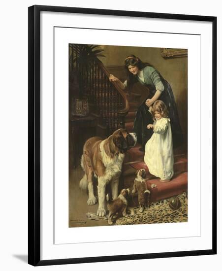 Good-Night-Arthur Elsley-Framed Premium Giclee Print