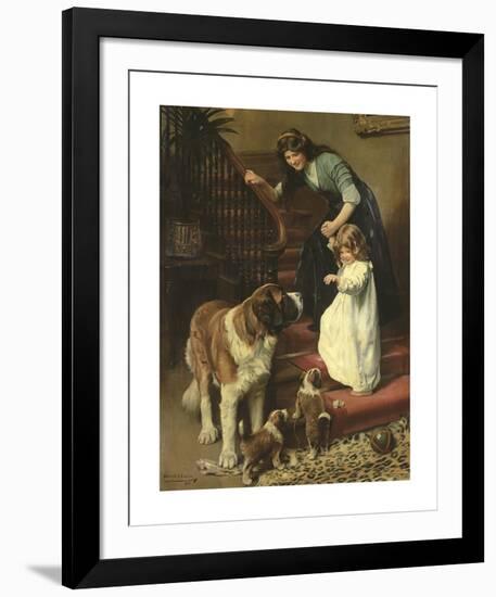 Good-Night-Arthur Elsley-Framed Premium Giclee Print