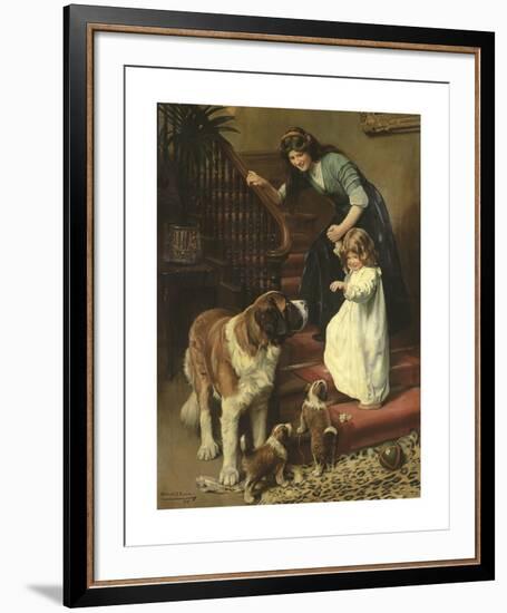 Good-Night-Arthur Elsley-Framed Premium Giclee Print