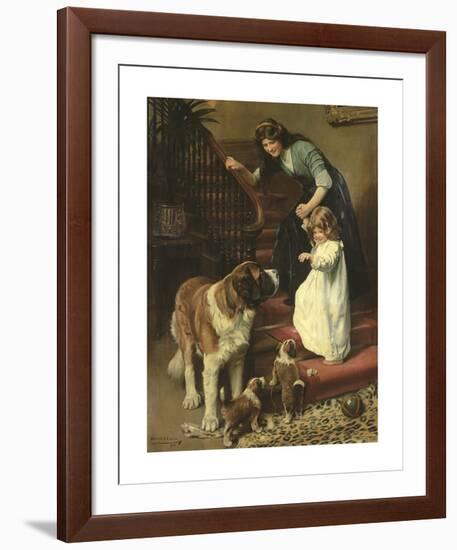 Good-Night-Arthur Elsley-Framed Premium Giclee Print