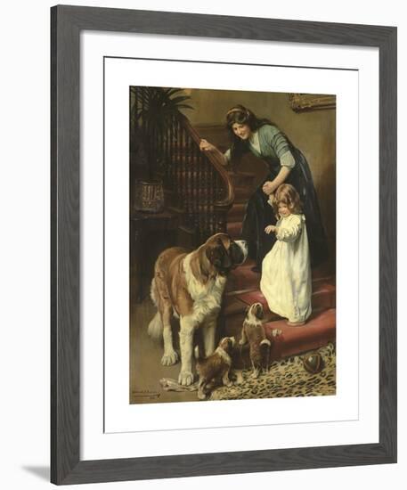 Good-Night-Arthur Elsley-Framed Premium Giclee Print