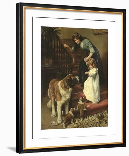 Good-Night-Arthur Elsley-Framed Premium Giclee Print