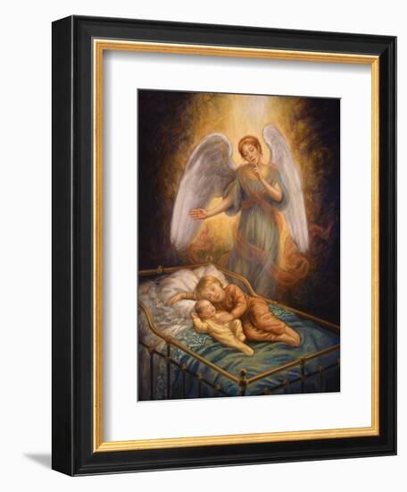 Good Night-Edgar Jerins-Framed Giclee Print