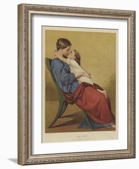 Good Night-Auguste Toulmouche-Framed Giclee Print