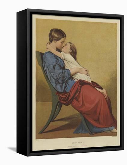 Good Night-Auguste Toulmouche-Framed Premier Image Canvas