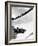 Good of Cresta Run, Bobsled Run, Coasting around Sunny Bend as People Peer from Above the Track-Alfred Eisenstaedt-Framed Photographic Print