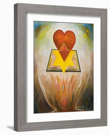 Good over Evil-Ikahl Beckford-Framed Giclee Print