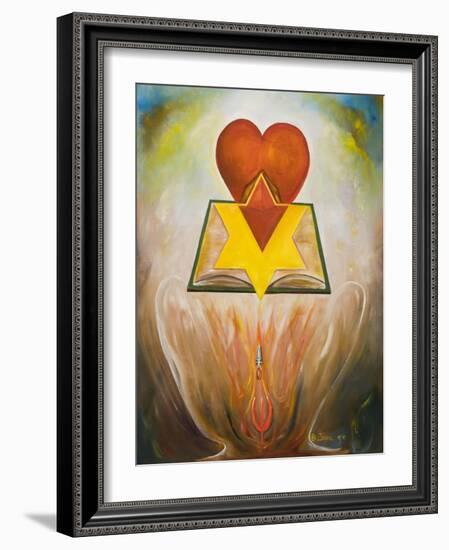 Good over Evil-Ikahl Beckford-Framed Giclee Print