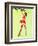 Good Pickin's Pin-Up c1940s-Art Frahm-Framed Art Print