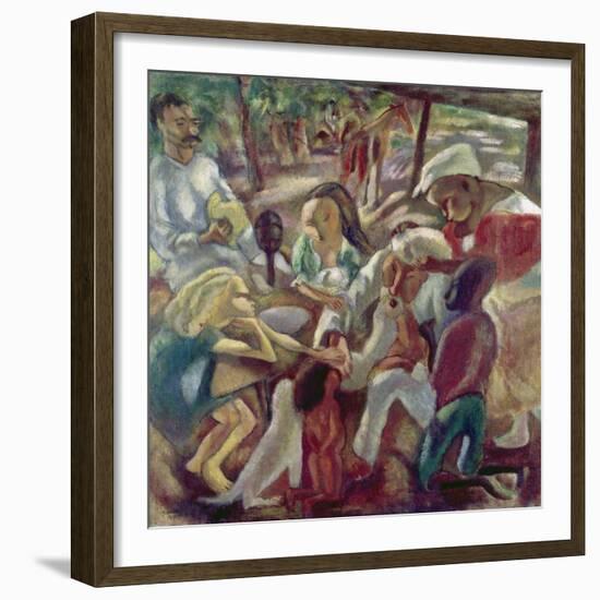 Good Samaritan-Jules Pascin-Framed Giclee Print