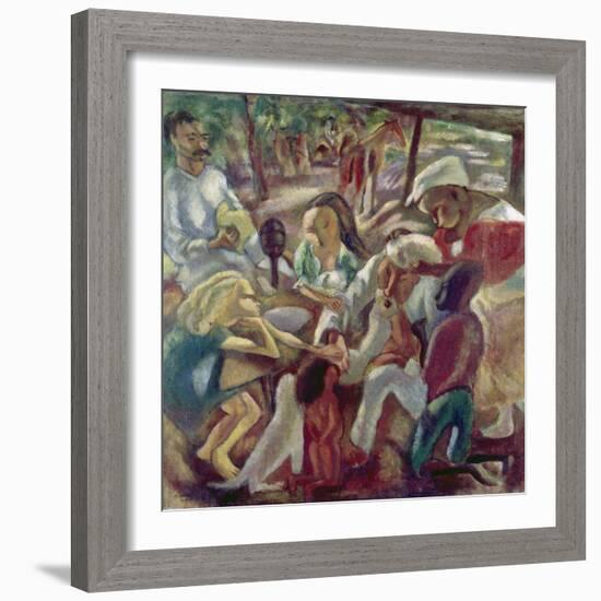 Good Samaritan-Jules Pascin-Framed Giclee Print