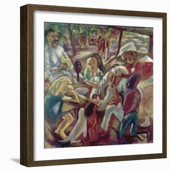 Good Samaritan-Jules Pascin-Framed Giclee Print