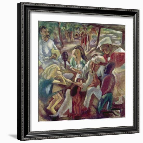 Good Samaritan-Jules Pascin-Framed Giclee Print