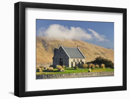Good Shephard Church, Chapel, Lake Tekapo, Canterbury, South Island, New Zealand-Rainer Mirau-Framed Photographic Print