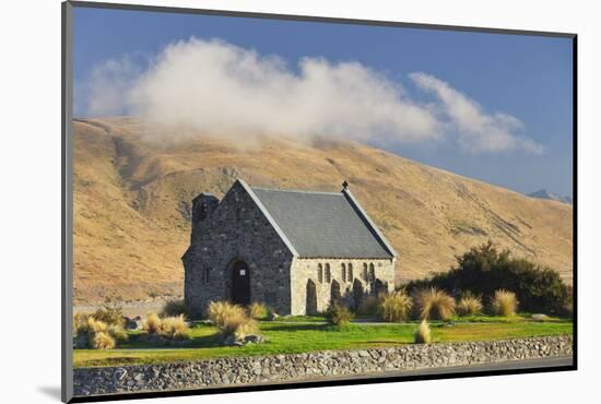 Good Shephard Church, Chapel, Lake Tekapo, Canterbury, South Island, New Zealand-Rainer Mirau-Mounted Photographic Print