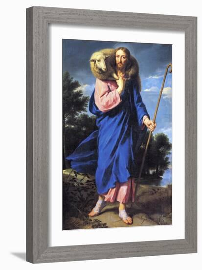 Good Shepherd-Philippe De Champaigne-Framed Giclee Print