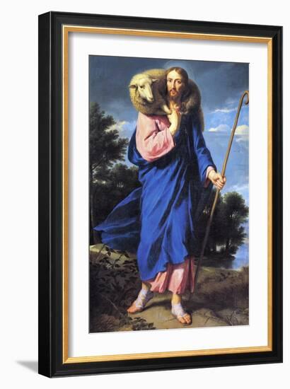 Good Shepherd-Philippe De Champaigne-Framed Giclee Print