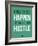 Good Thing Happen Green-NaxArt-Framed Art Print