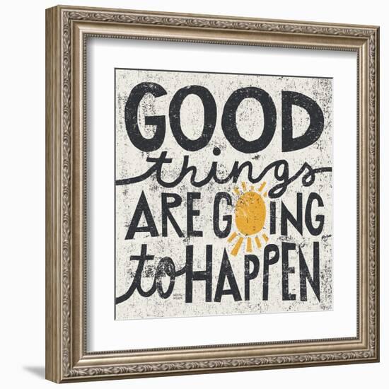 Good Things are Going to Happen-Michael Mullan-Framed Art Print