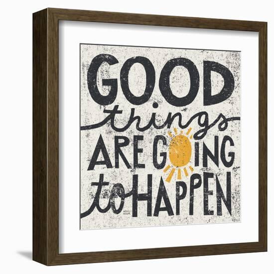 Good Things are Going to Happen-Michael Mullan-Framed Art Print