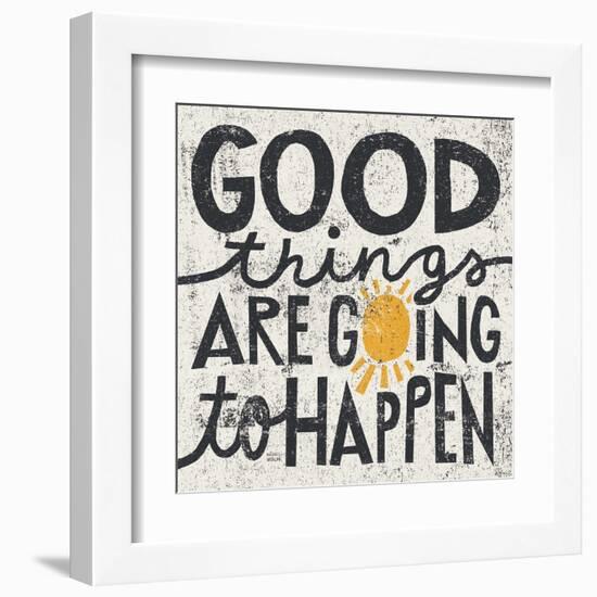 Good Things are Going to Happen-Michael Mullan-Framed Art Print