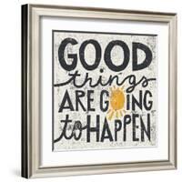Good Things are Going to Happen-Michael Mullan-Framed Art Print