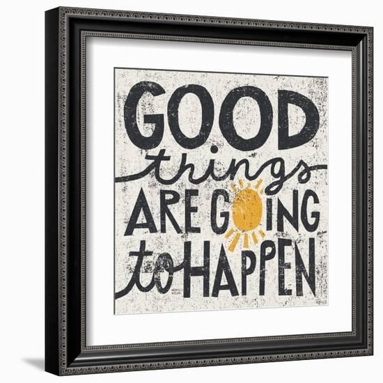 Good Things are Going to Happen-Michael Mullan-Framed Art Print