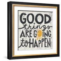 Good Things are Going to Happen-Michael Mullan-Framed Art Print