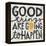 Good Things are Going to Happen-Michael Mullan-Framed Stretched Canvas